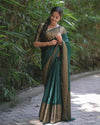 Royal Banarasi Silk Saree with Intricate Zari Weaving