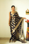 The Starry Night Saree