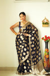 The Starry Night Saree