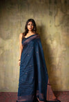 Raven Beauty Kanjivaram Saree