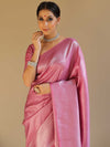 Rosy Radiance Silk Drape