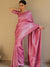 Rosy Radiance Silk Drape