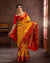 Royal Elegance - Red & Gold Kanjivaram Silk Saree