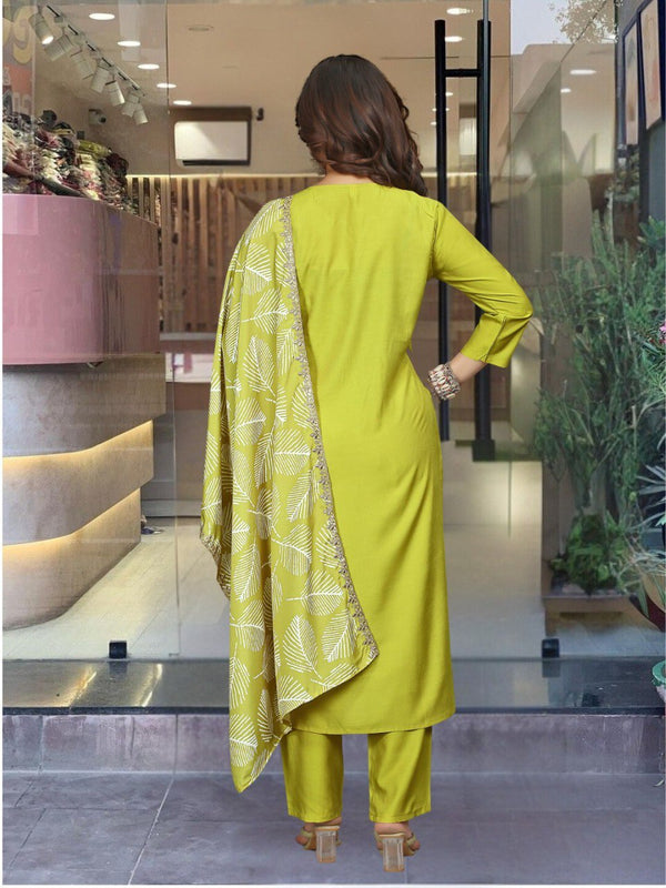 Radiant Yellow Cotton Ensemble