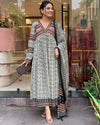 Stylish Kurta Ensemble with Printed Dupatta